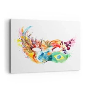 Tablou pe pânză - Brazilia salută cu samba - 120x80 cm