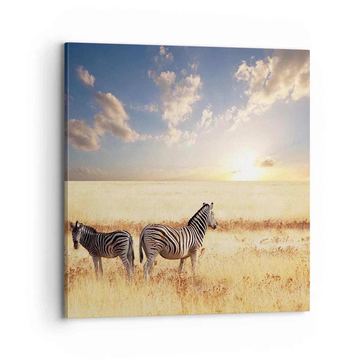 Tablou pe pânză - Plecați, nu tulburați liniștea - 70x70 cm