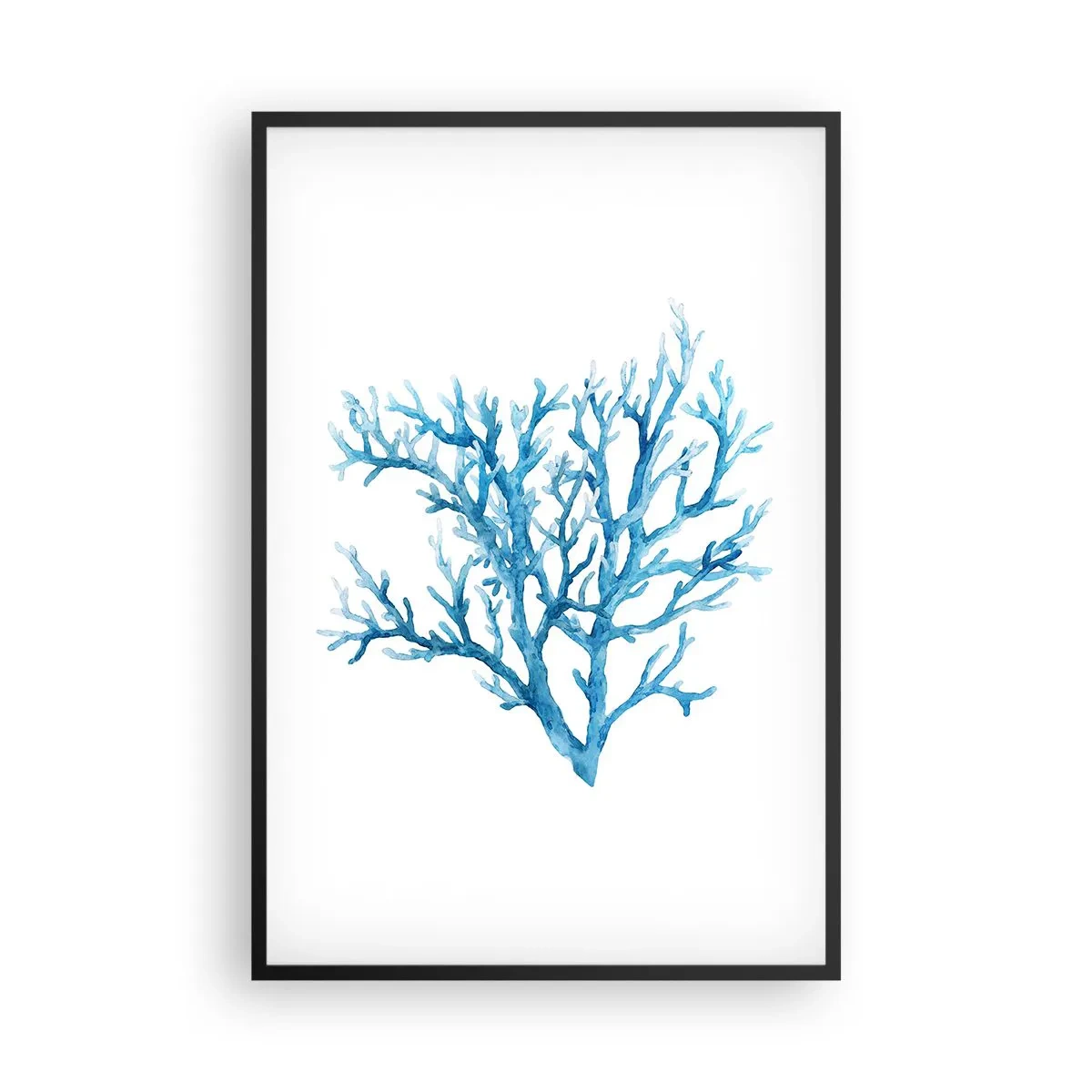 Poster în ramă neagră - Filigranul marin - 61x91 cm