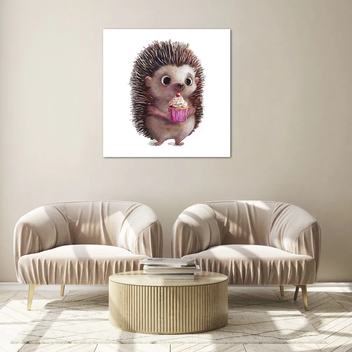 Tablou pe sticlă - Fiecare zi este o sărbătoare - 70x70 cm