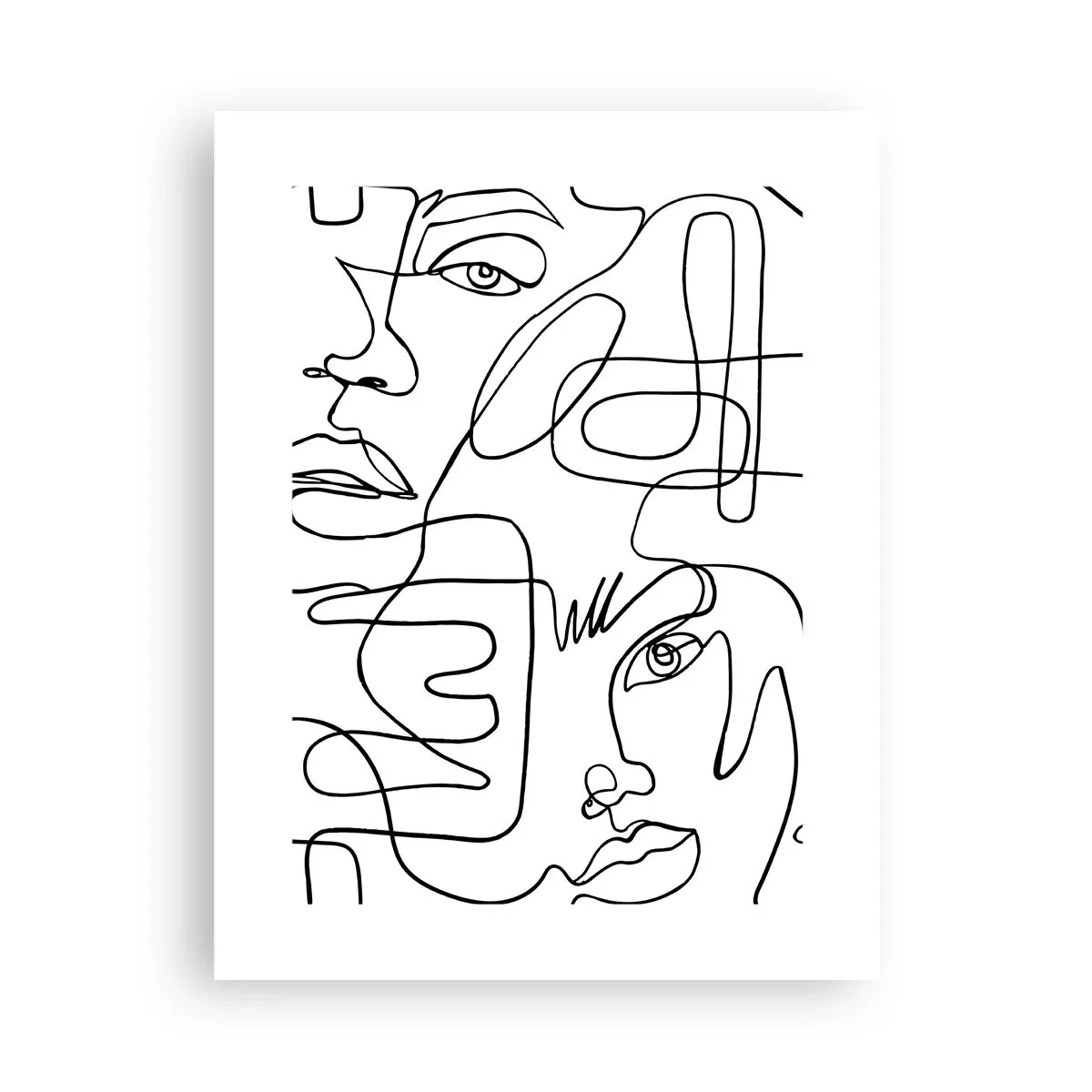 Poster - Într-o încurcătură de emoții - 30x40 cm