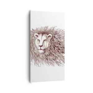 Tablou pe pânză - Împăratul flamboaiant - 65x120 cm