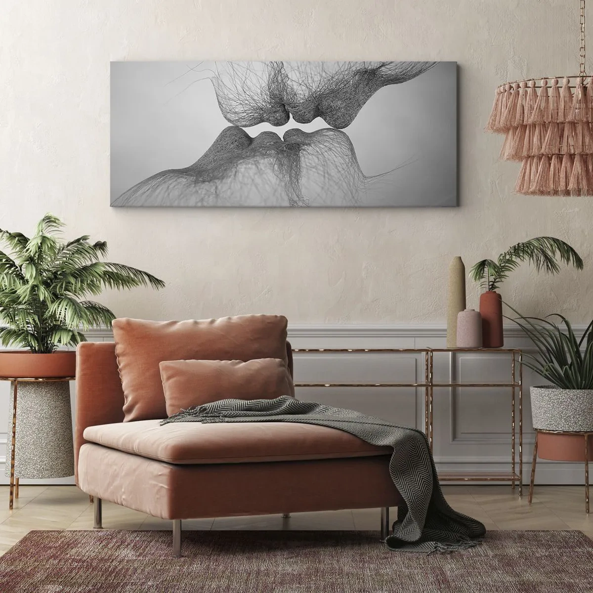 Tablou pe pânză - Sărutul vântului - 100x40 cm