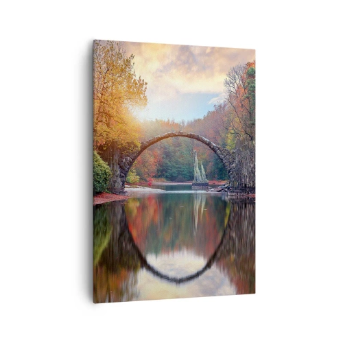Tablou pe pânză - De cealaltă parte a oglinzii - 70x100 cm