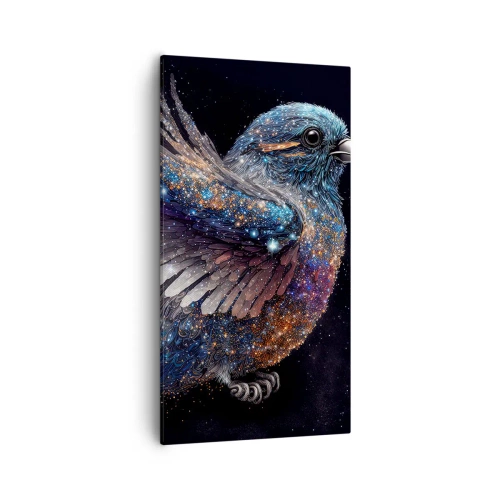 Tablou pe pânză - Vrăbiuța de diamant - 55x100 cm