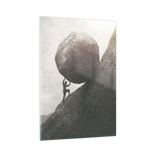 Tablou pe sticlă - Cred, în ciuda așteptărilor - 80x120 cm