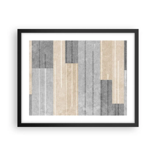 Poster în ramă neagră - Compoziție: în poziție verticală - 50x40 cm