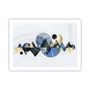 Poster - Peisaj geometric - 70x50 cm