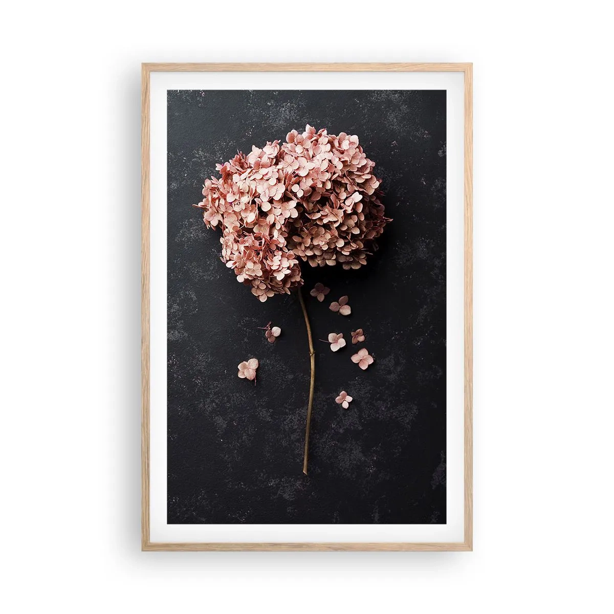 Poster în ramă de stejar deschis - Un semn cu adevărat romantic - 61x91 cm