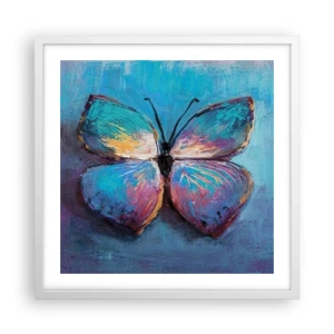 Poster în ramă albă - În plină glorie - 50x50 cm