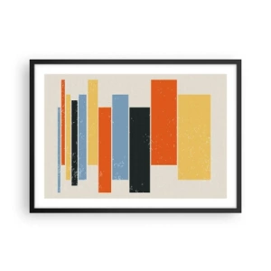 Poster în ramă neagră - Înregistrare muzicală - 70x50 cm