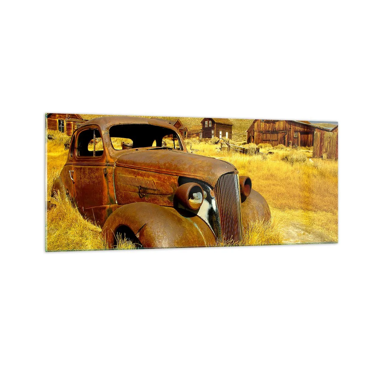 Tablou pe sticlă - O odihnă binemeritată - 100x40 cm
