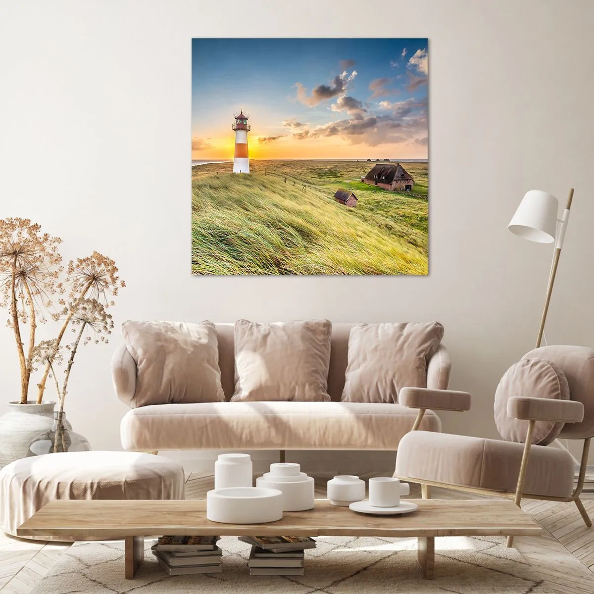 Tablou pe pânză - Între valuri - 40x40 cm