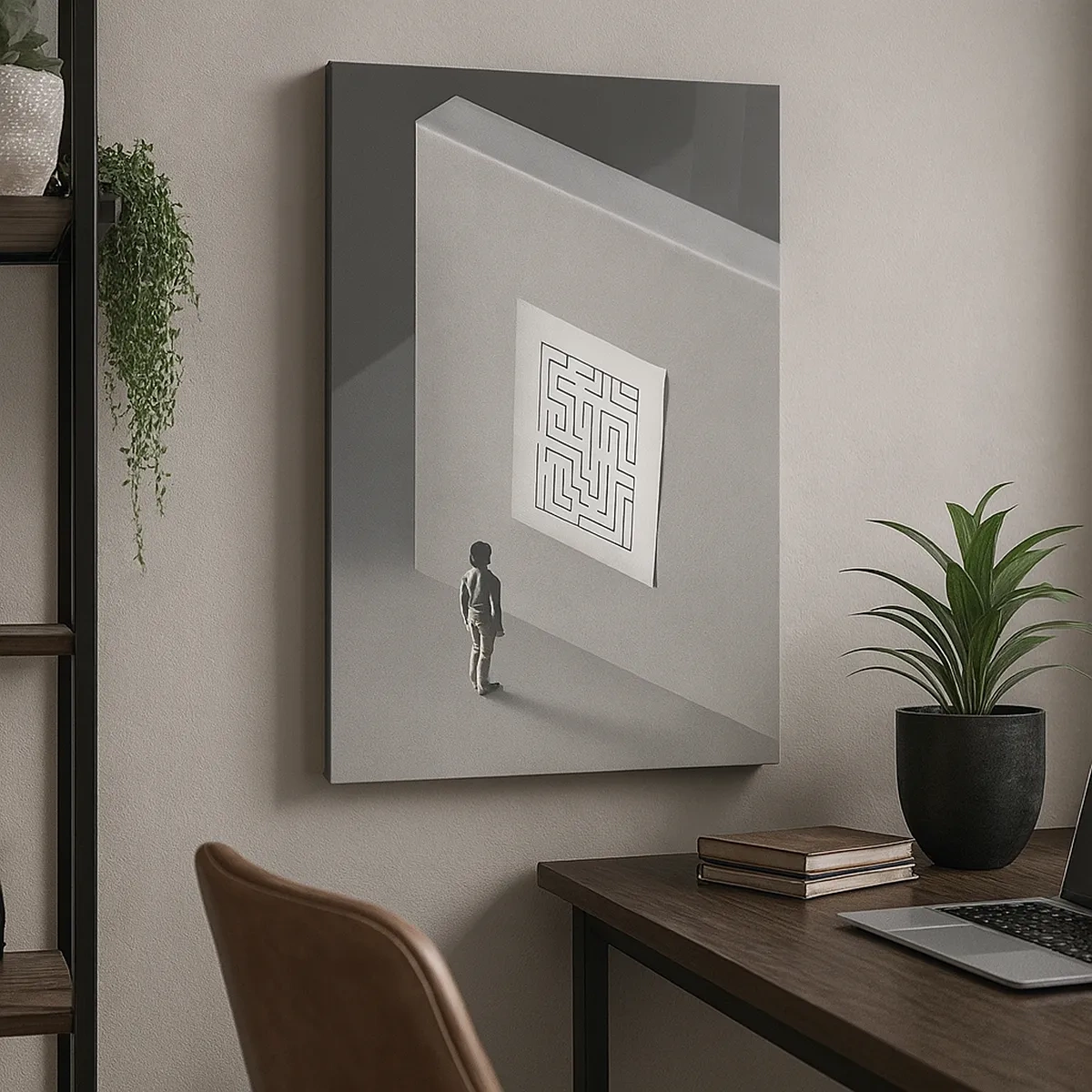 Tablou pe pânză - Dar unde sunt? - 50x70 cm