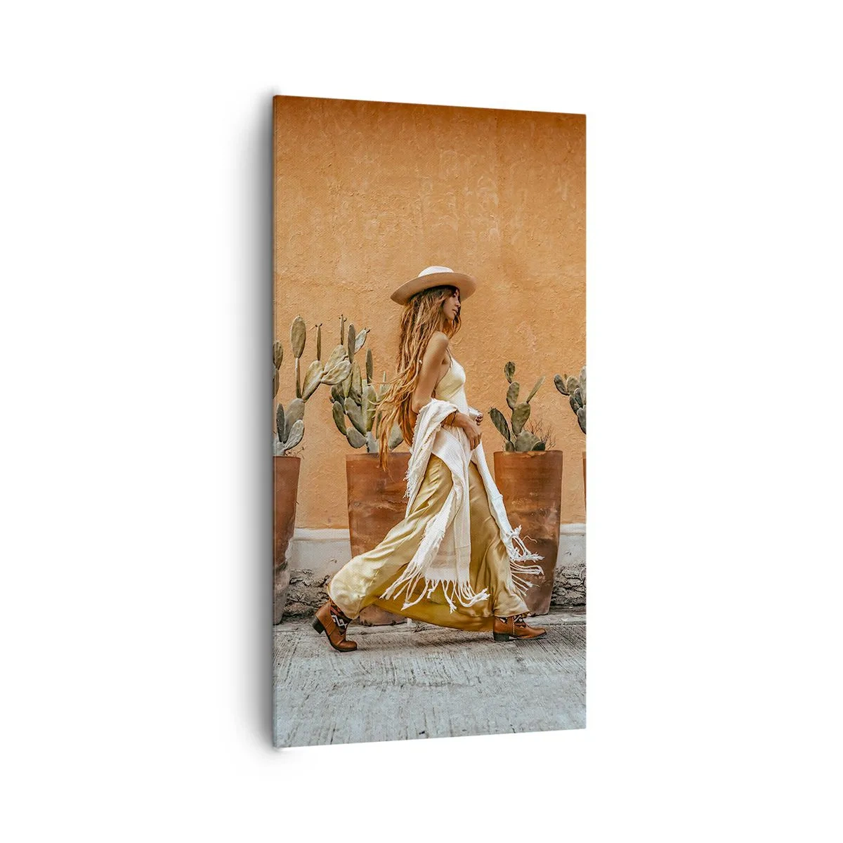 Tablou pe pânză - În stilul hippie - 65x120 cm