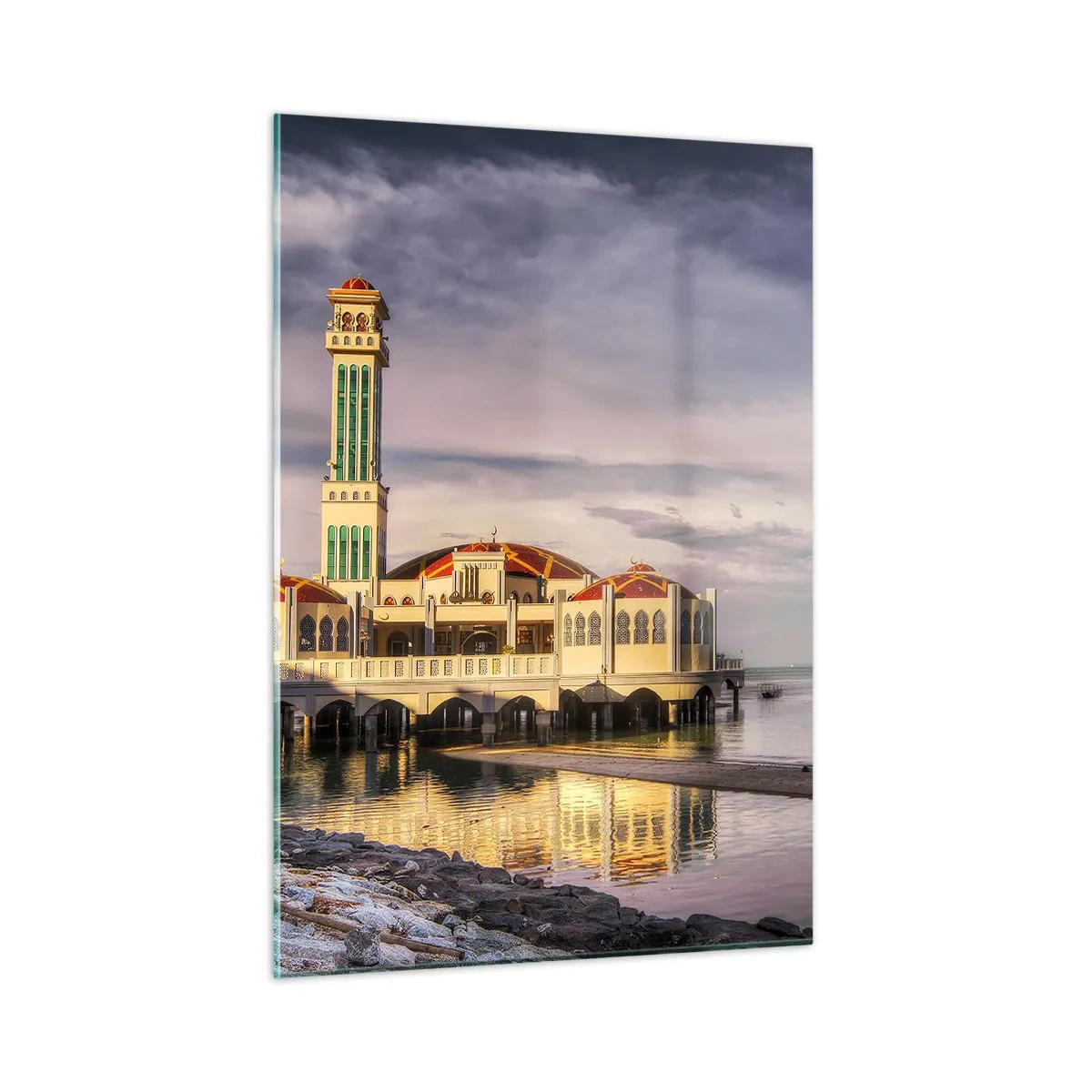 Tablou pe sticlă - Un templu al naturii - 50x70 cm