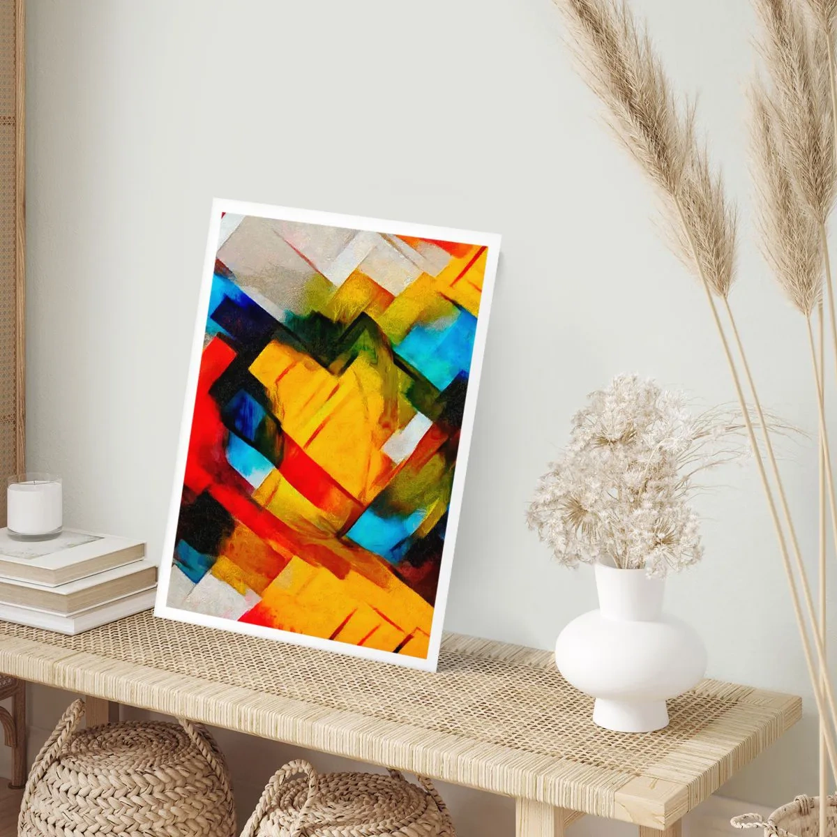Poster - Sandviș multicolor - 61x91 cm