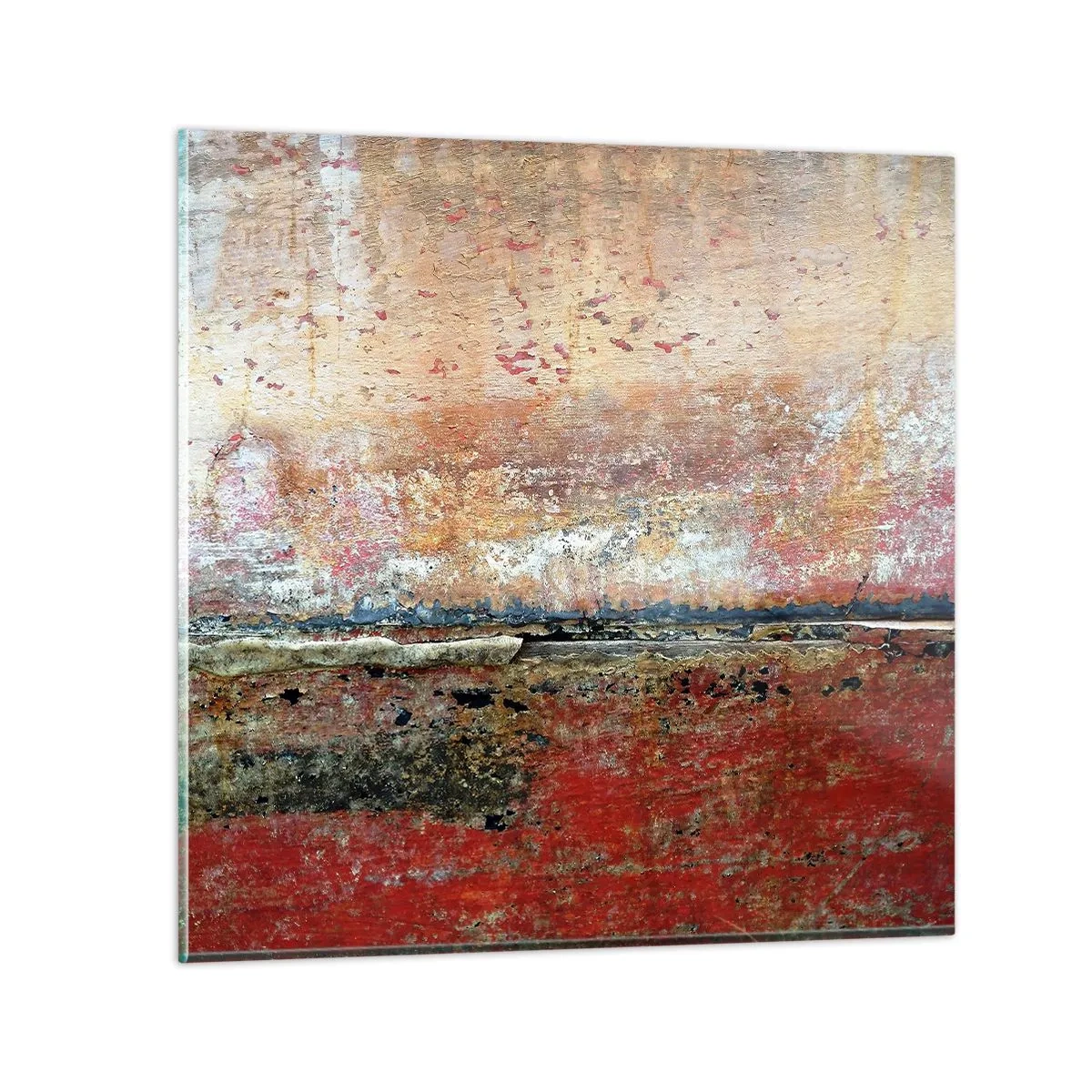 Tablou pe sticlă - Oare este marea? - 30x30 cm