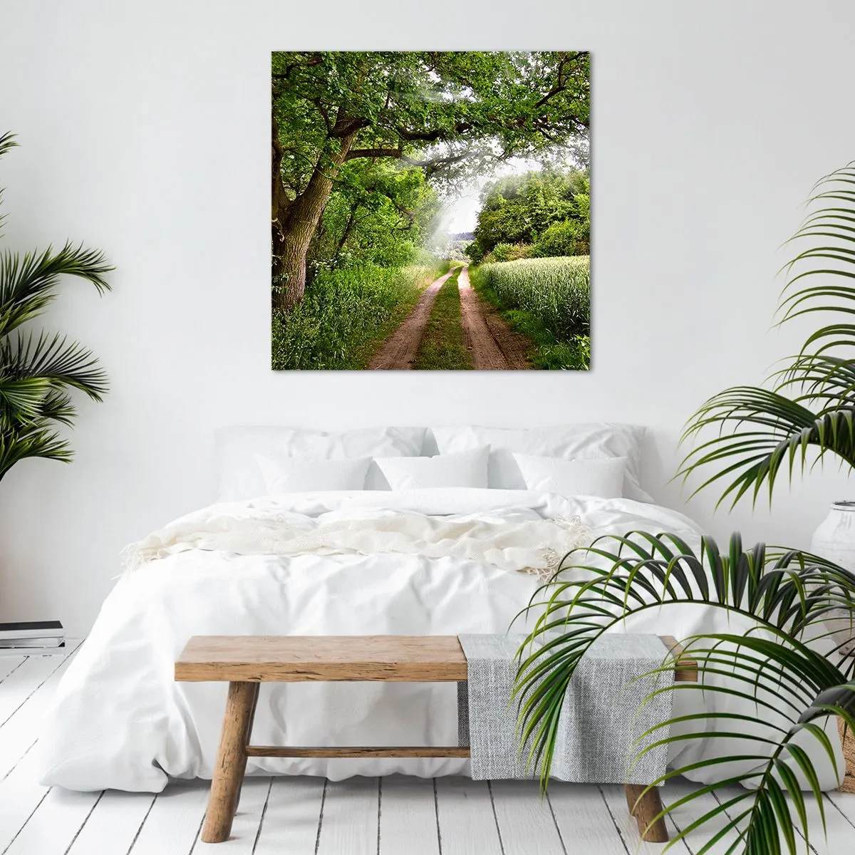 Tablou pe pânză - Et in Arcadia ego - 60x60 cm