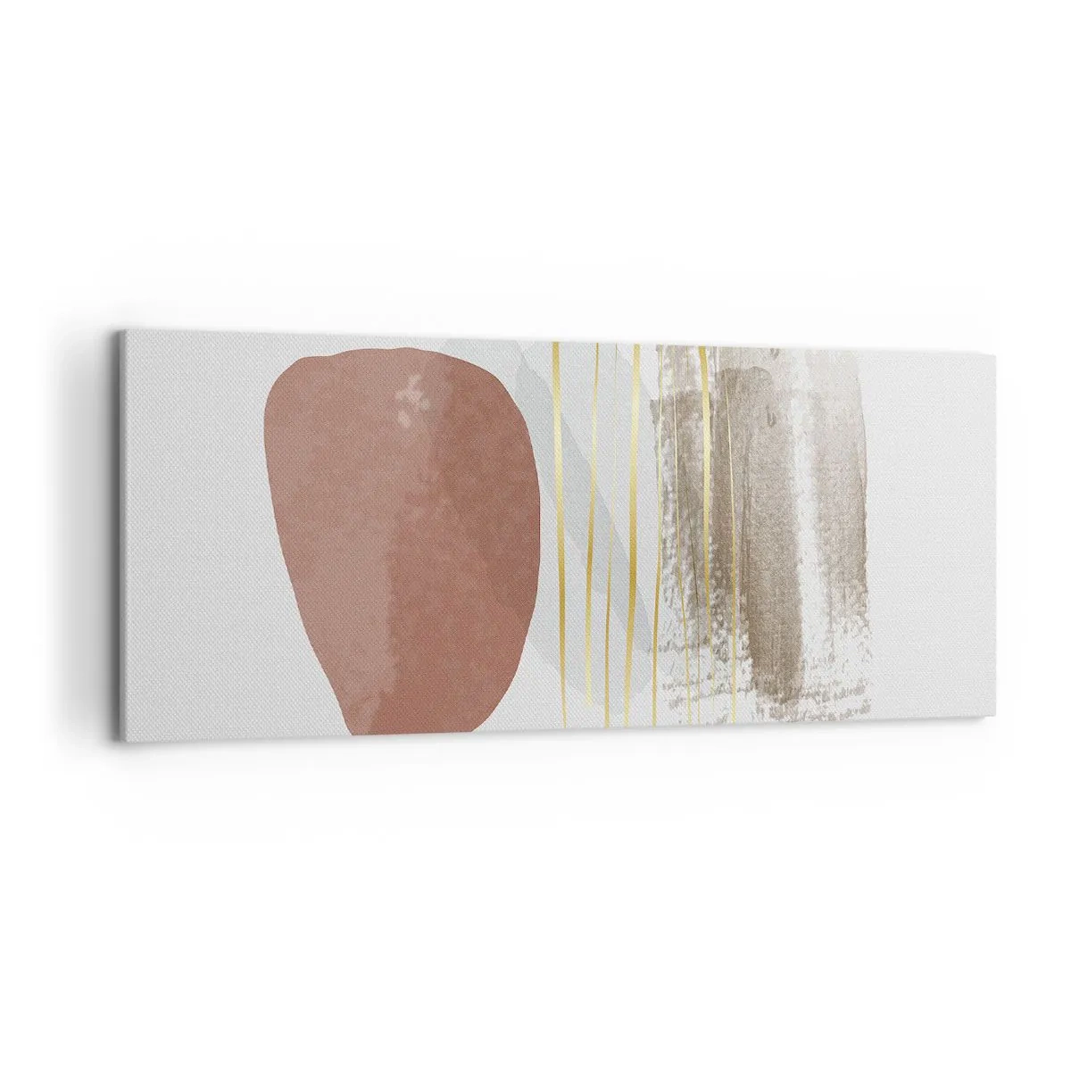 Tablou pe pânză - Colonadă abstractă - 120x50 cm