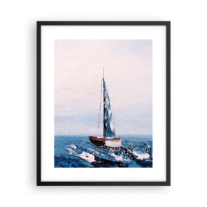 Poster în ramă neagră - Frăția vântului - 40x50 cm