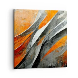 Tablou pe pânză - Căldură și frig - 70x70 cm