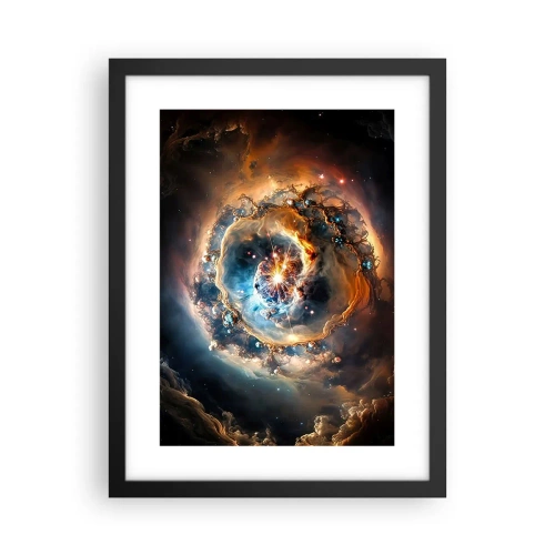 Poster în ramă neagră - Început - 30x40 cm