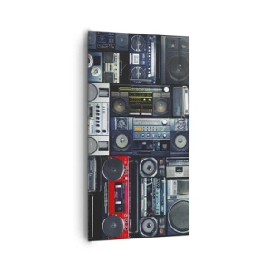 Tablou pe pânză - Nostalgie pentru anii `80. - 65x120 cm