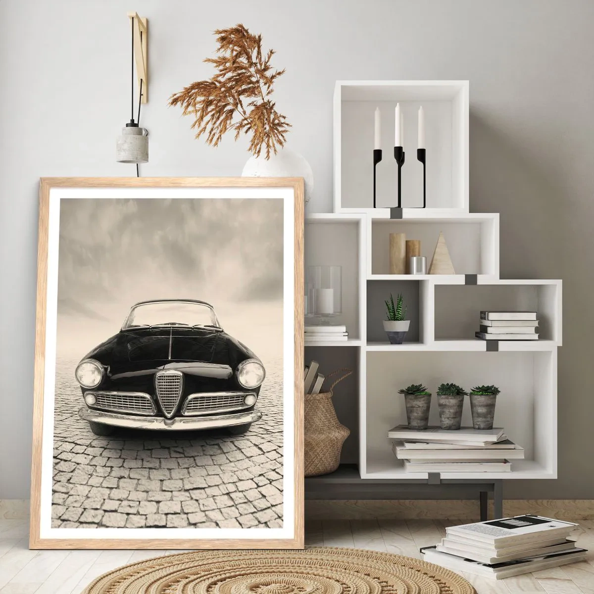 Poster în ramă de stejar deschis - Și cum să nu mă iubești? - 61x91 cm