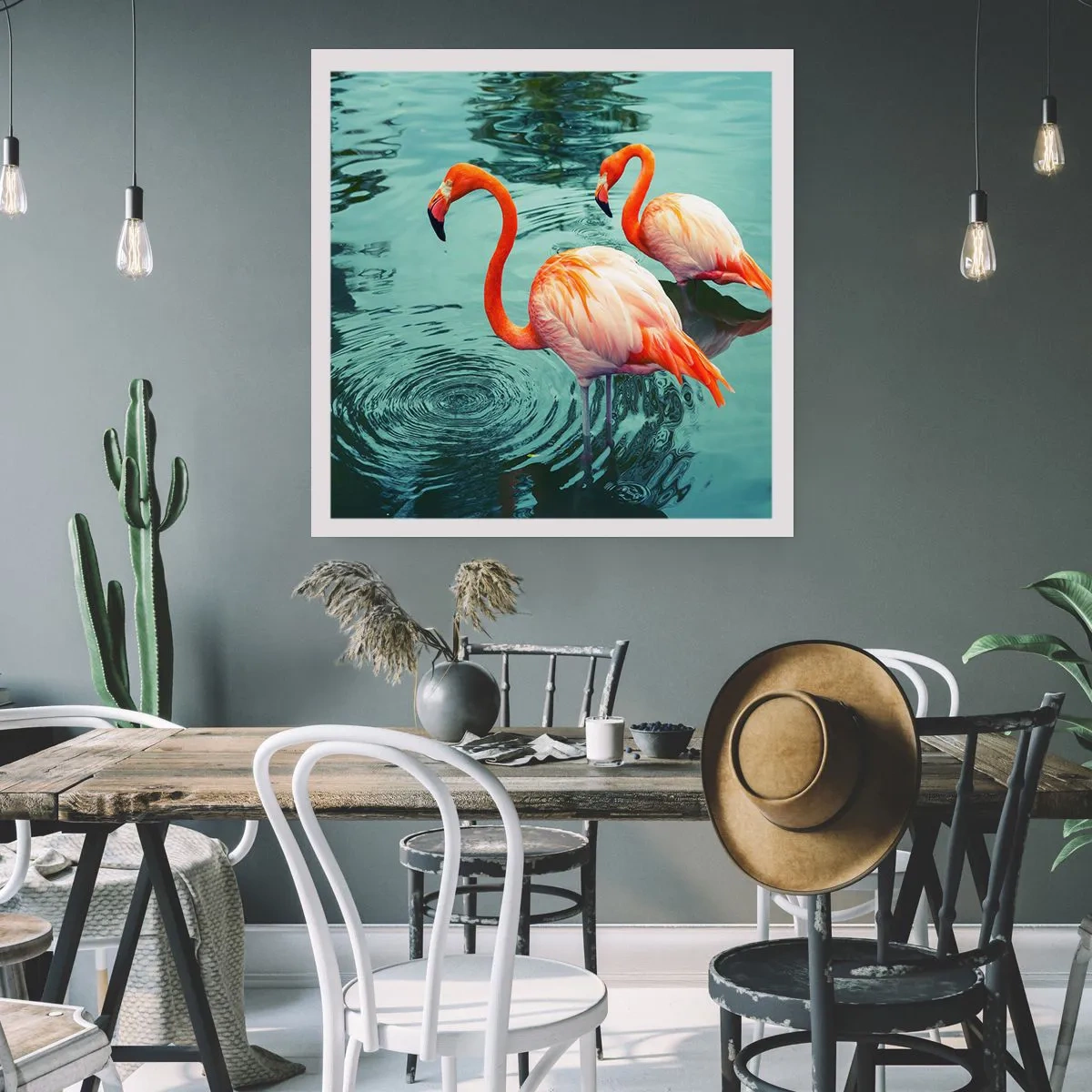 Poster - Suntem bune de revistele de modă - 30x30 cm