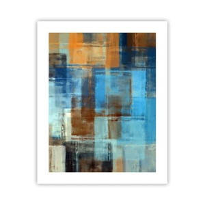 Poster - Prin valul albastru - 40x50 cm