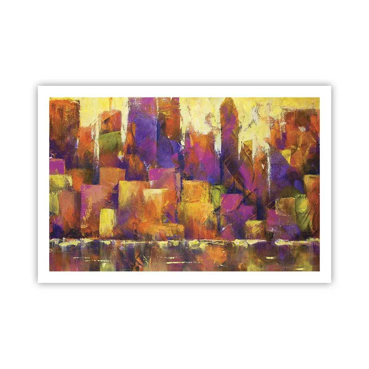 Poster - Compoziția metropolitană - 91x61 cm