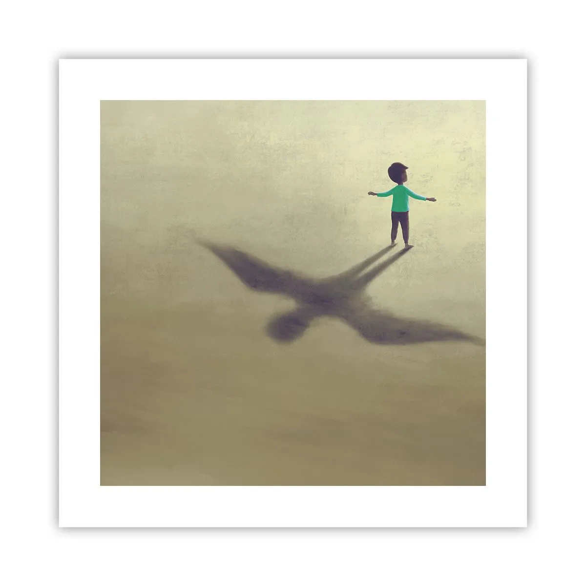 Poster - Eroul viitorului - 40x40 cm