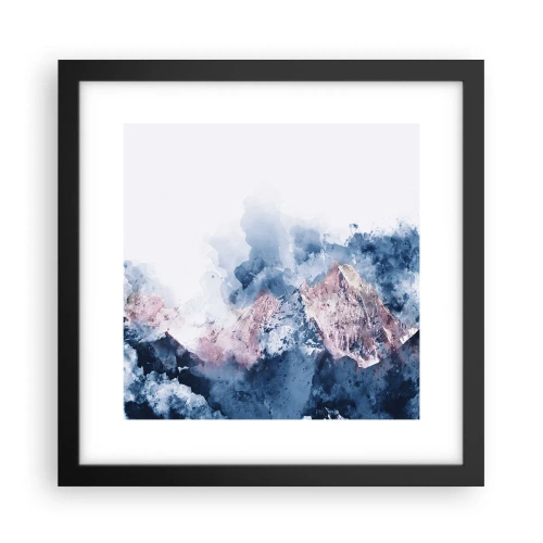 Poster în ramă neagră - Acestea sunt vârfurile! - 30x30 cm