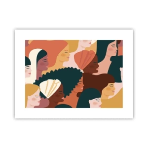 Poster - Numai feminitate - 40x30 cm
