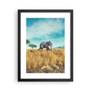 Poster în ramă neagră - Griul nu mai este la modă - 30x40 cm