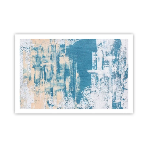 Poster - Prin ţurţur de gheață - 91x61 cm