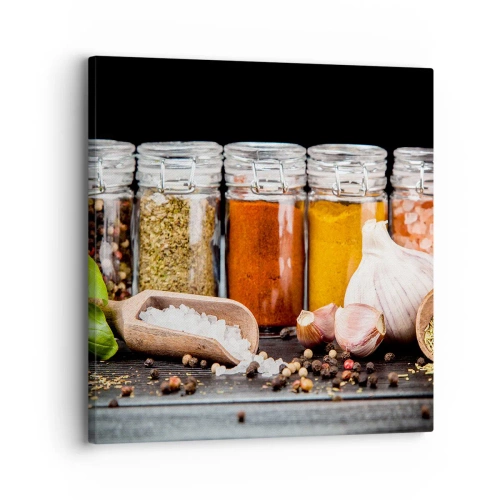 Tablou pe pânză - Pentru a da un gust vieții - 30x30 cm