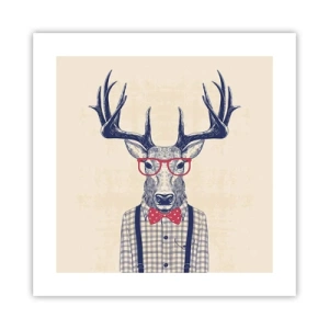 Poster - O extravaganță jucăușă - 40x40 cm