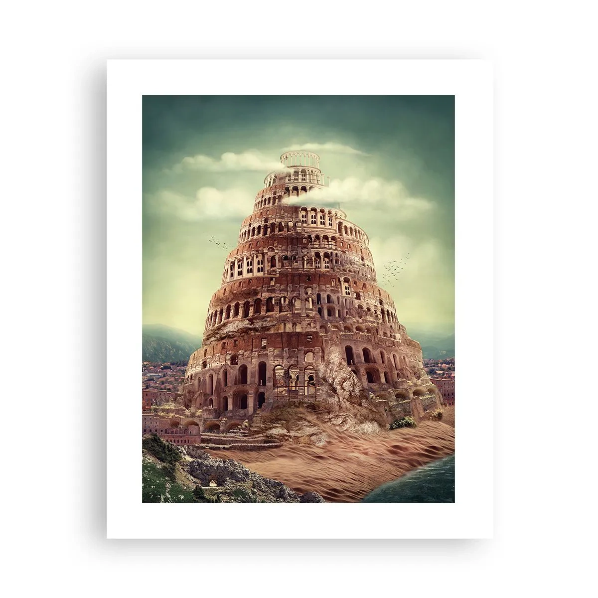 Poster - Turnul Babel - 40x50 cm