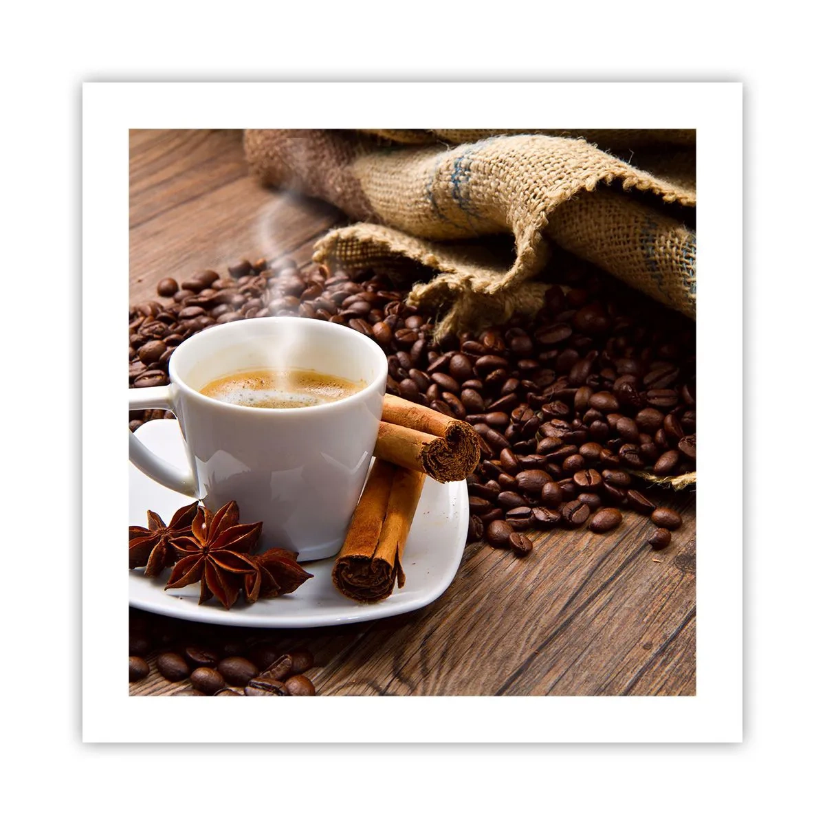 Poster - Gust și aromă de mirodenii - 50x50 cm