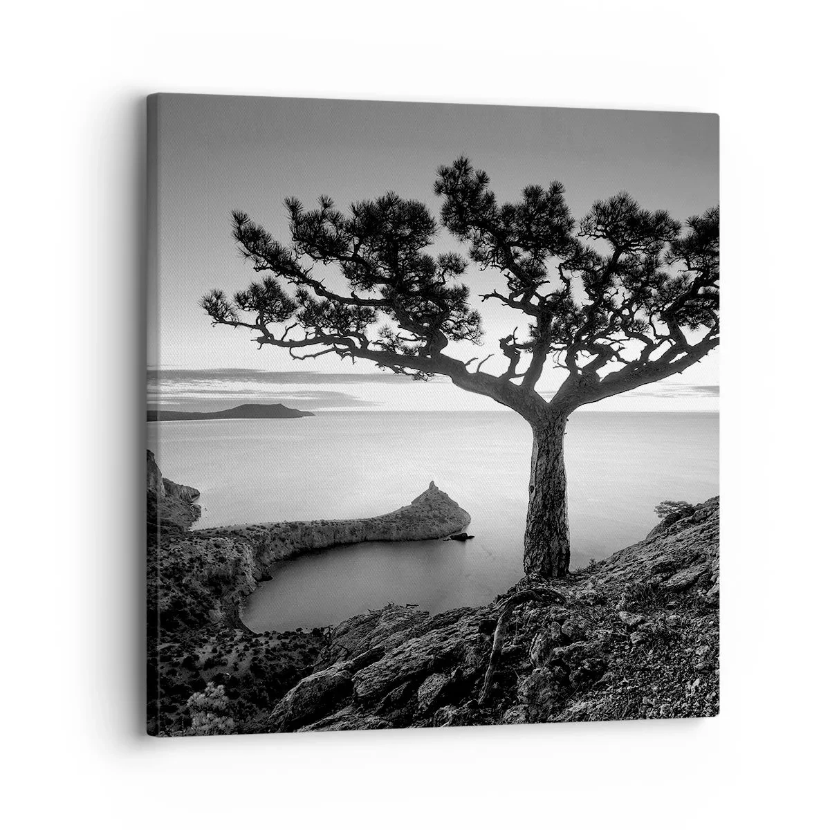 Tablou pe pânză - Liniște până la orizont - 30x30 cm