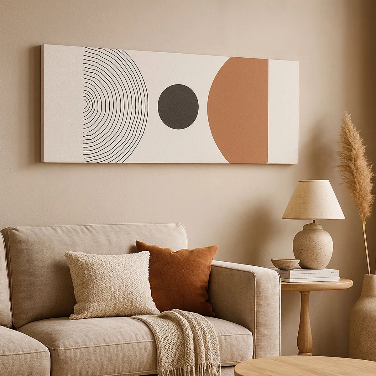 Tablou pe pânză - În centrul atenției - 100x40 cm