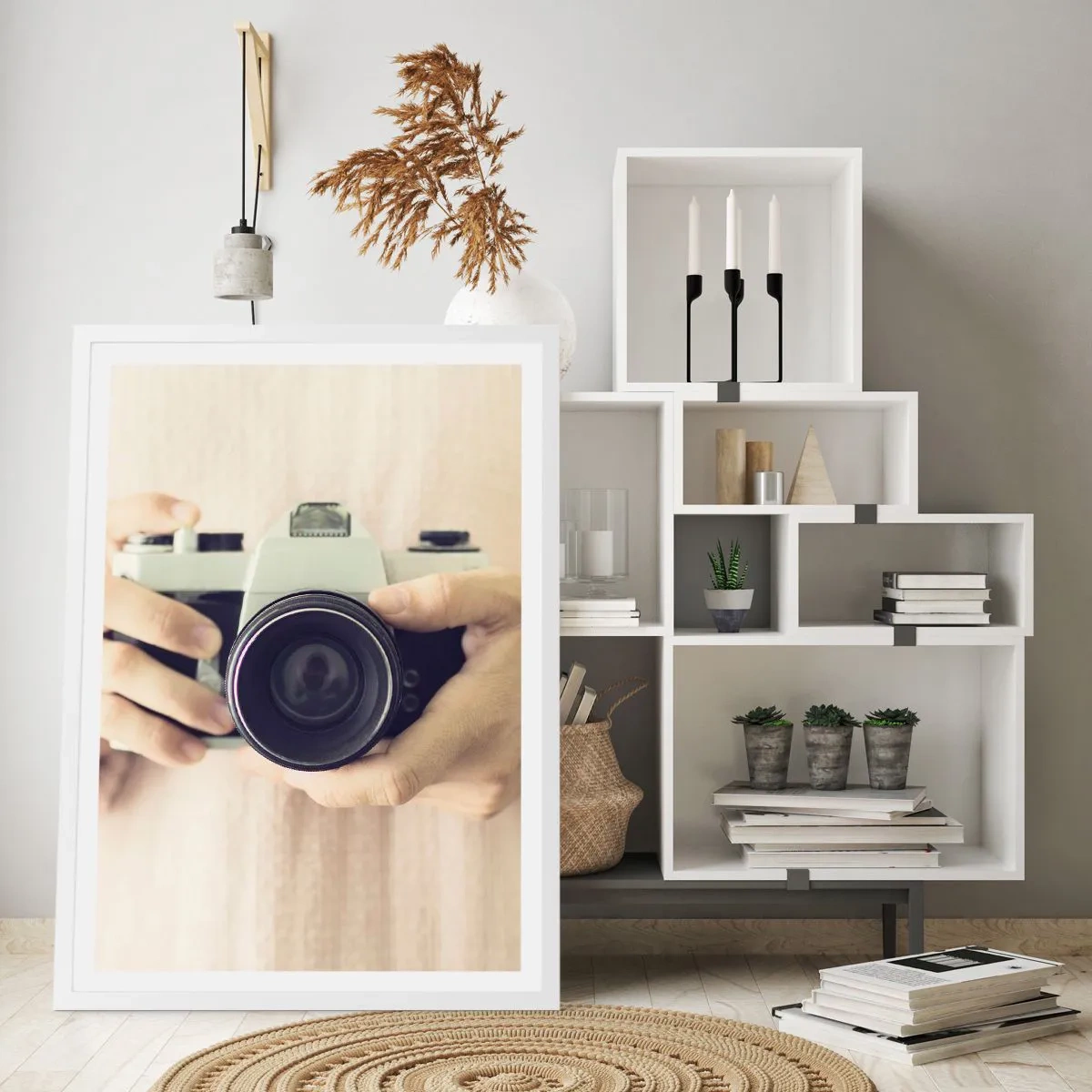 Poster în ramă albă - Pentru a vedea mai multe... - 50x70 cm