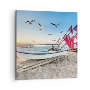 Tablou pe pânză - O odihnă binemeritată - 50x50 cm