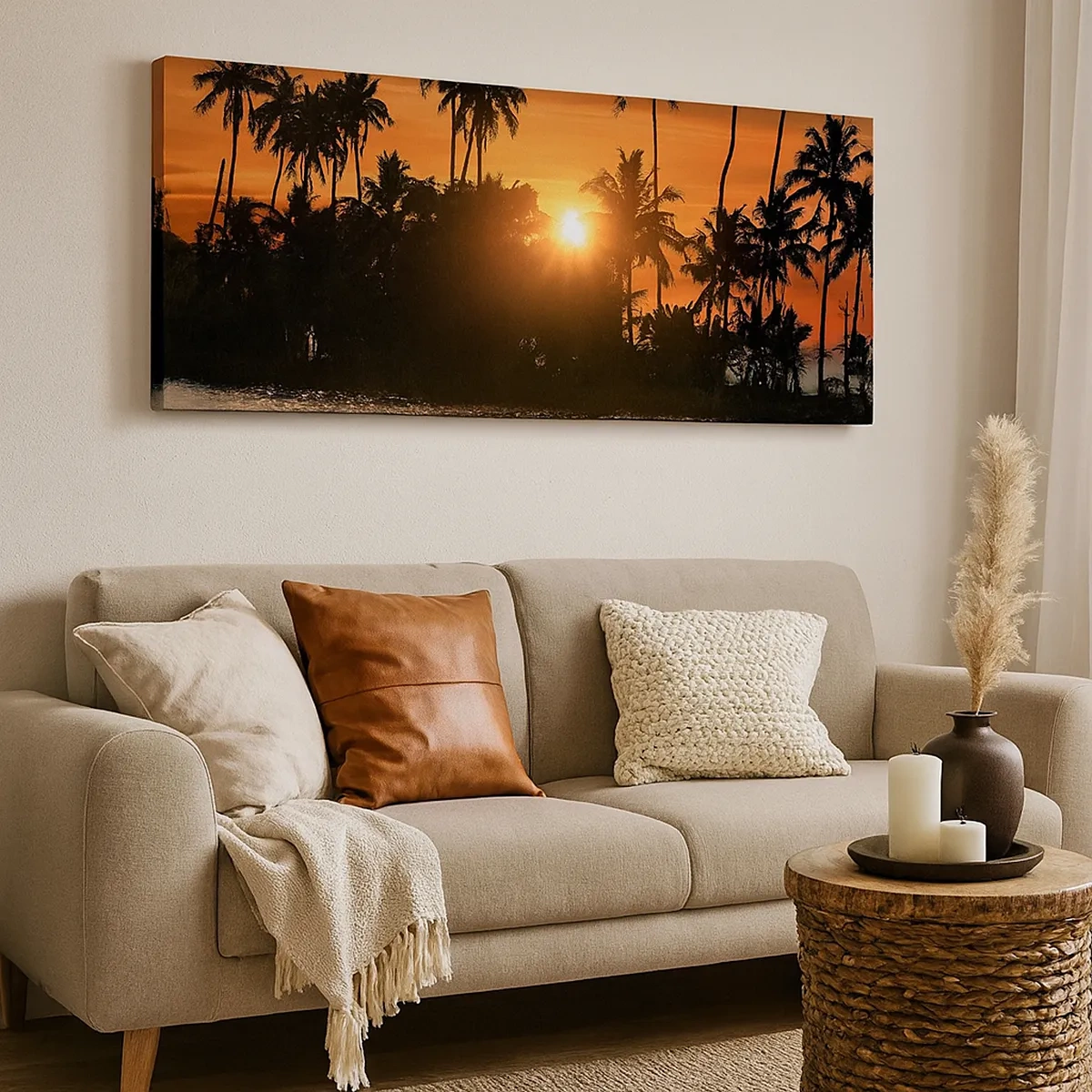 Tablou pe pânză - Timp de relaxare - 30x30 cm