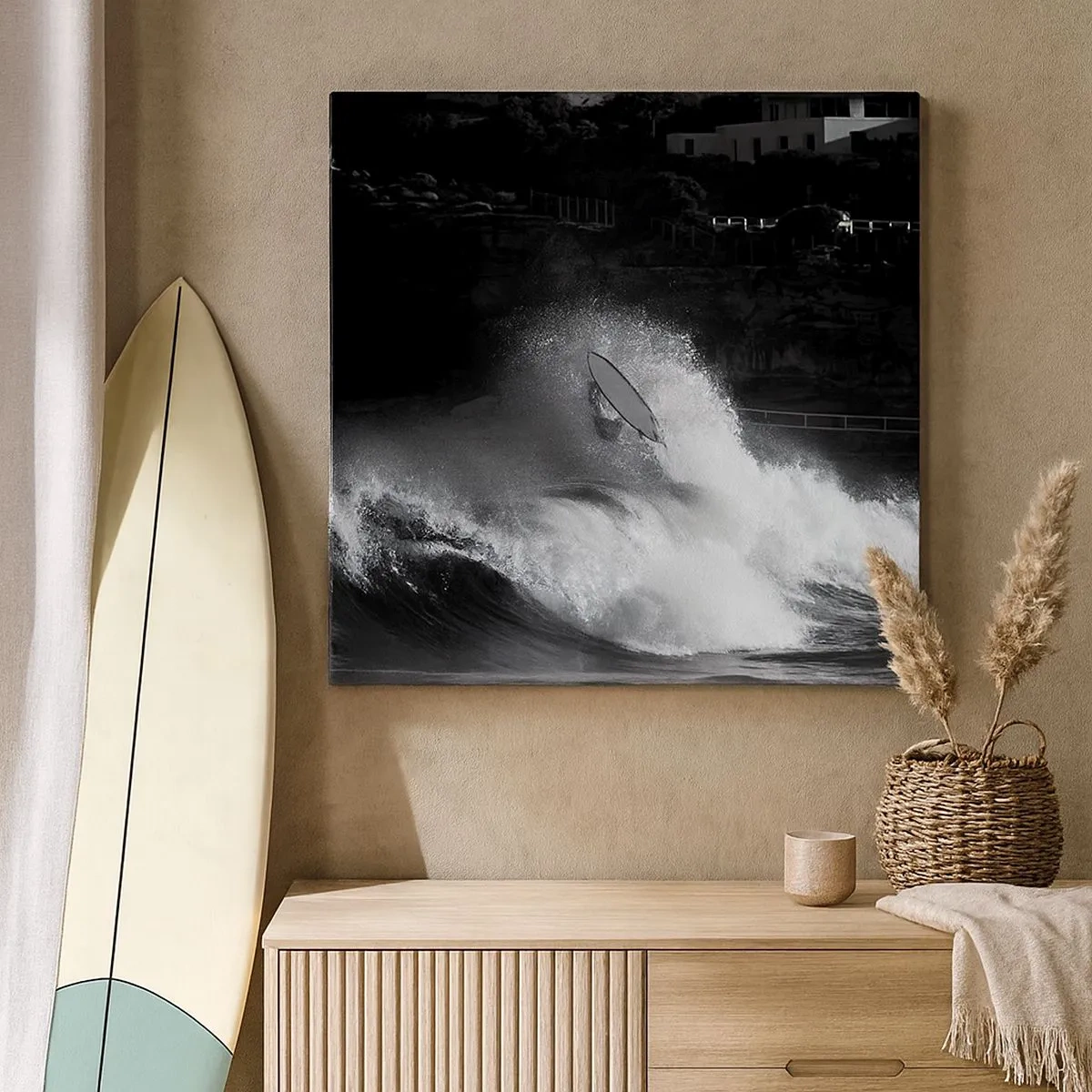 Tablou pe pânză - Provocare acceptată! - 30x30 cm