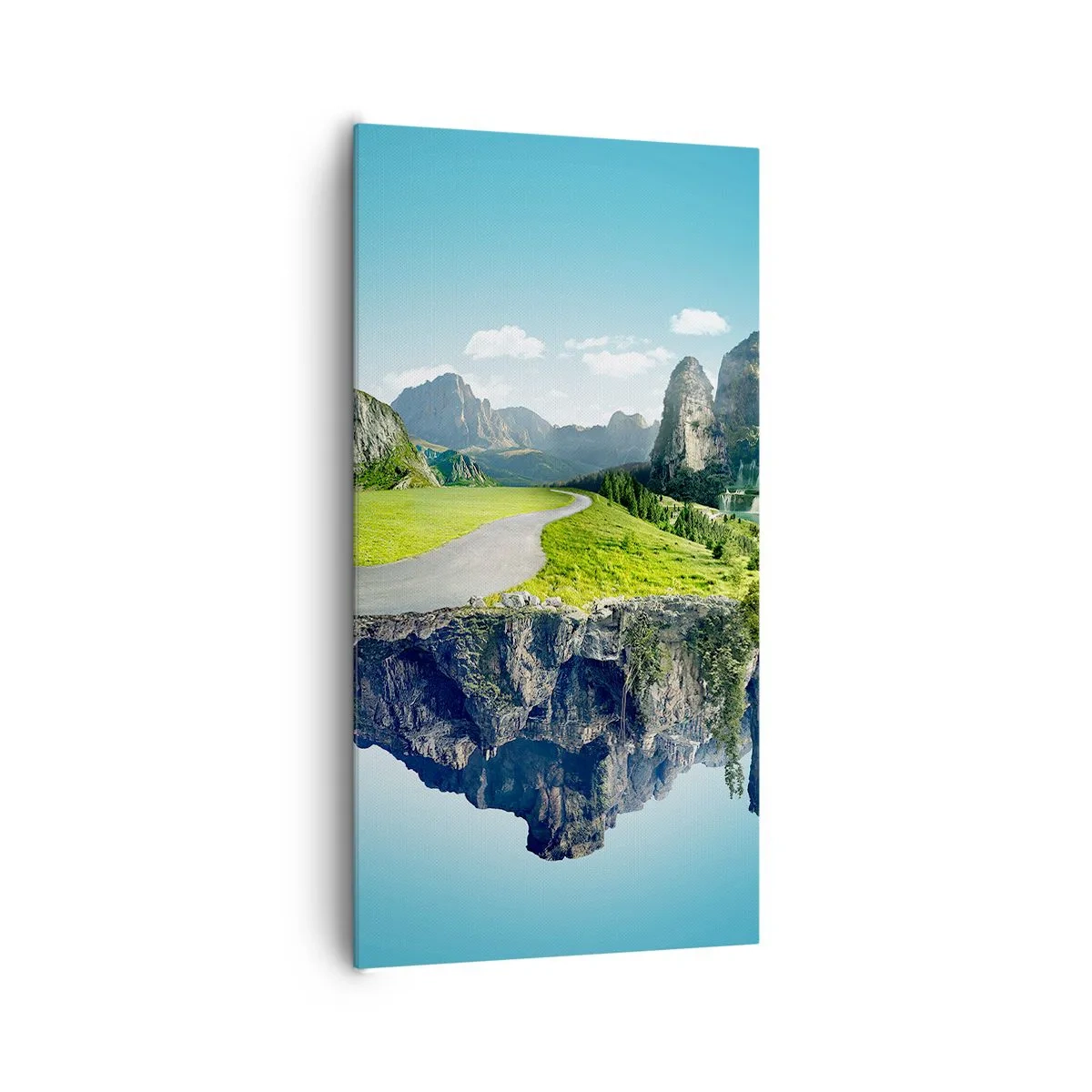 Tablou pe pânză - Insula fantastică - 65x120 cm