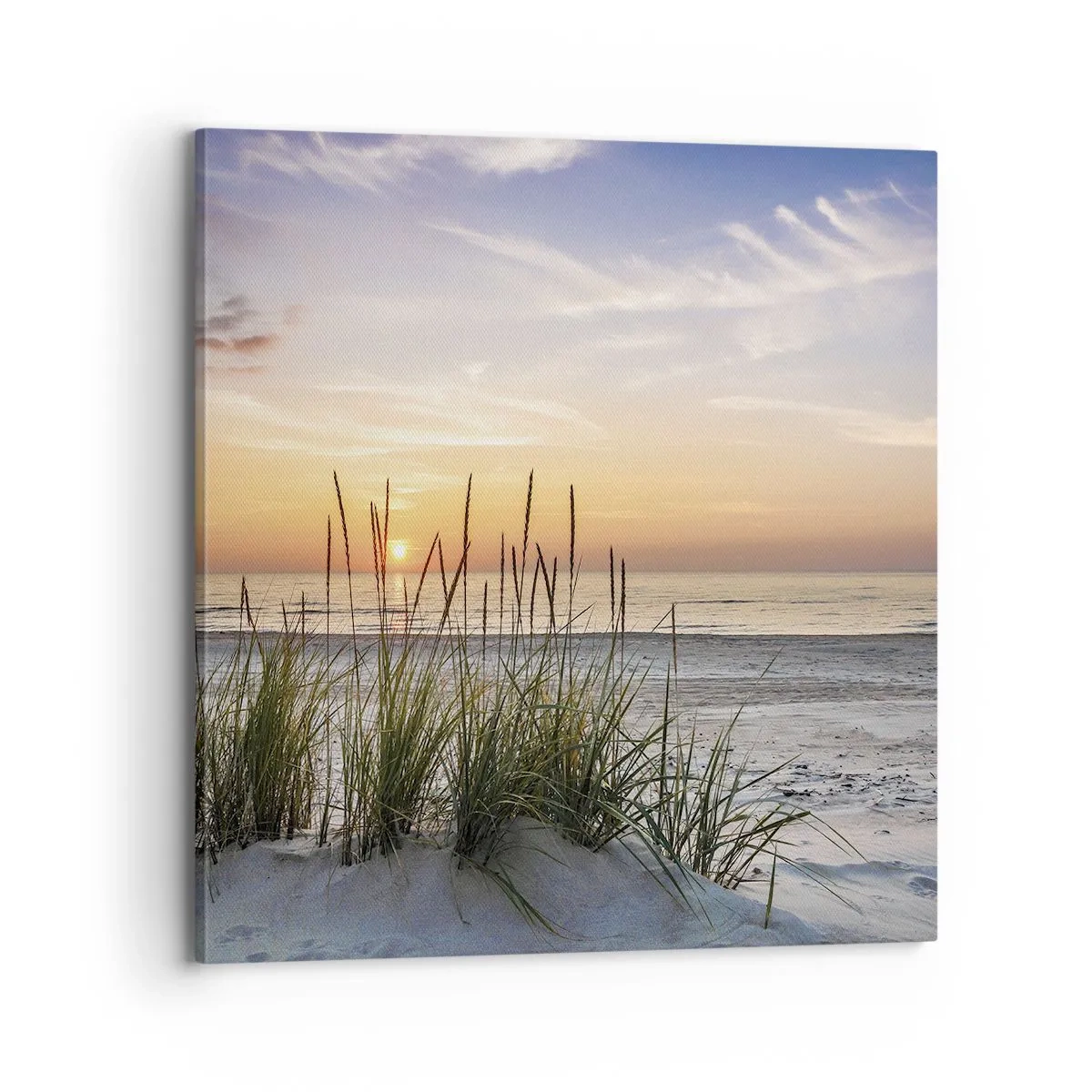 Tablou pe pânză - Privește, gândește, simte - 70x70 cm