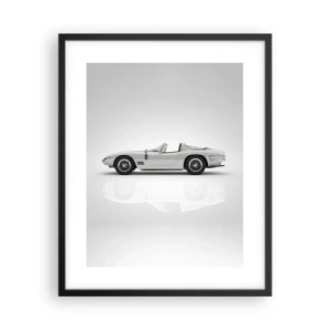 Poster în ramă neagră - Promisiunea distracției - 40x50 cm